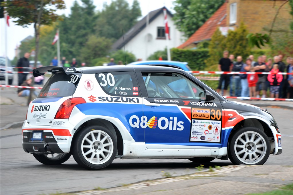 René Harms og Lone Otto scorede en andenplads i klassen
(Foto: Suzuki Motorsport)